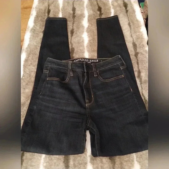 Dark skinny  long jeans basically brand new barely worn - Picture 1 of 5